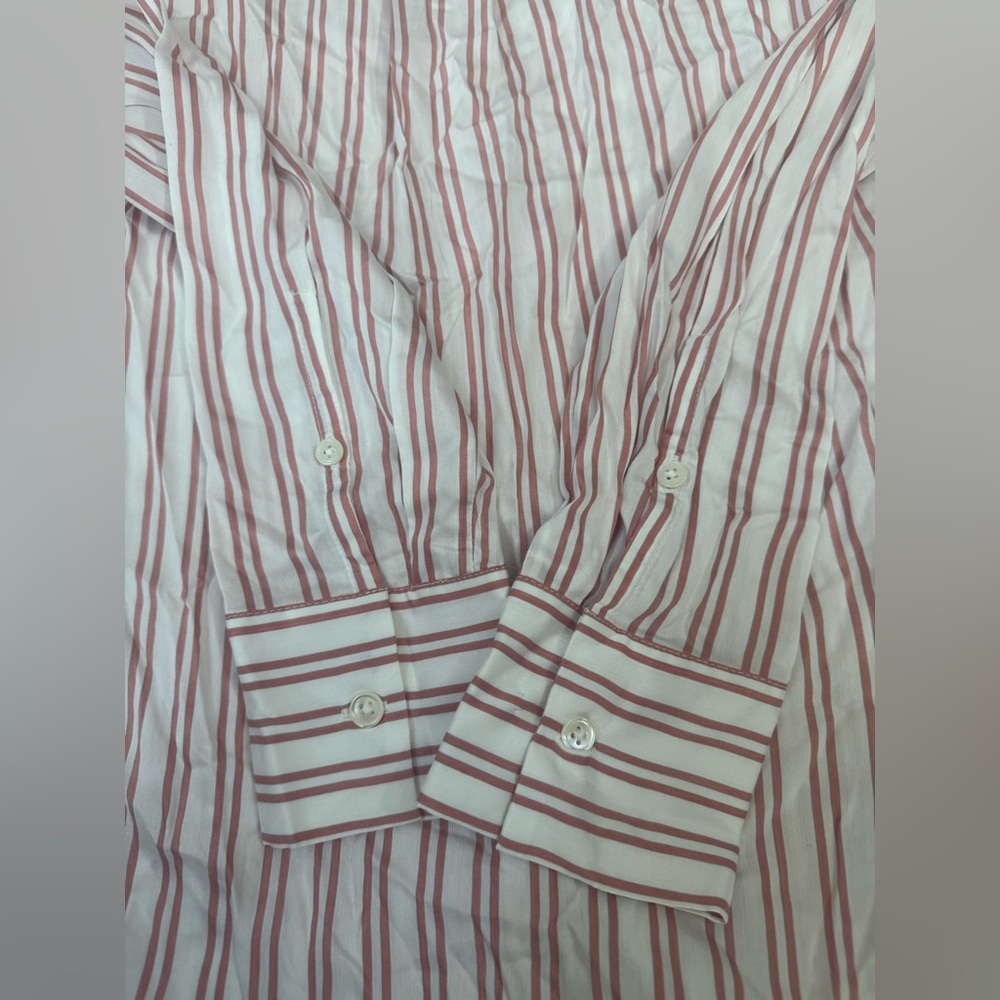 ATM Anthony Thomas Melillo Flamingo Blouse Button Up Shirt - Picture 8 of 9